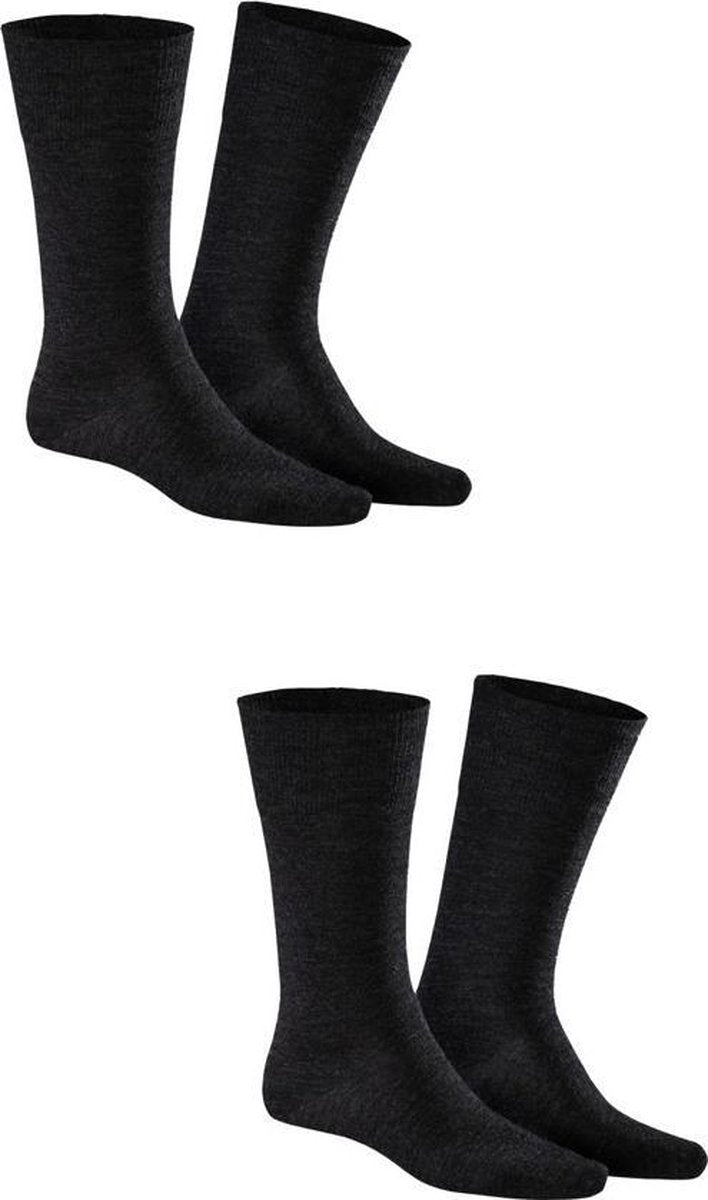 Kunert Comfort Wool 2-pack kleur: zwart maat: 47-50