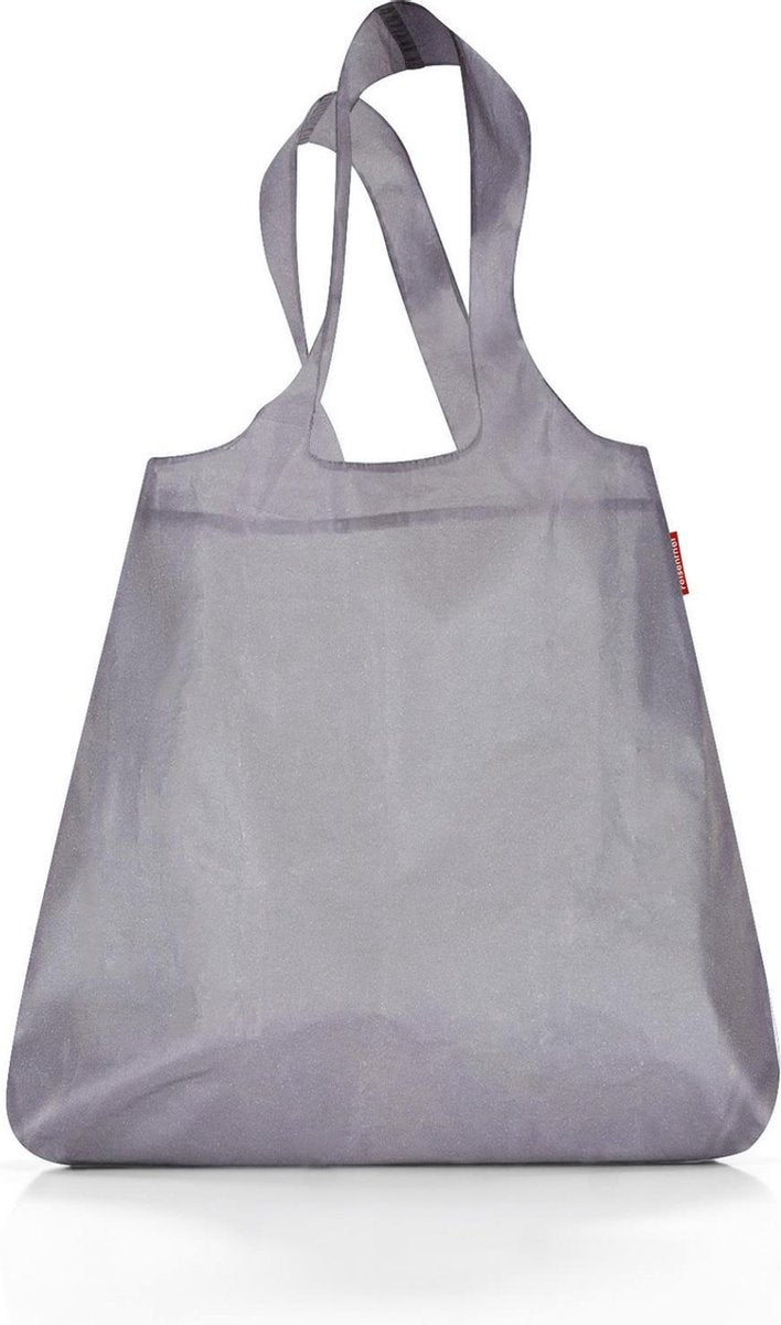 Reisenthel Mini Maxi Boodschappentas - 15L - Polyester - Reflective Grijs