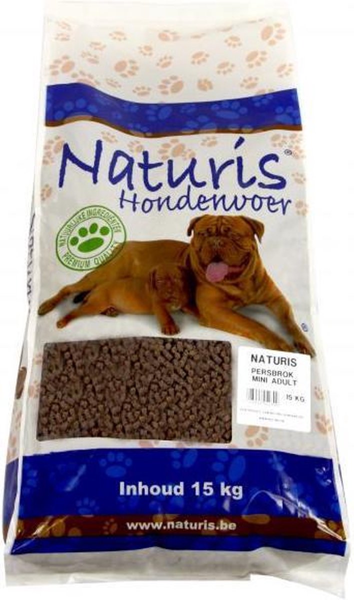 Naturis brok geperst high energy hondenvoer 15 kg