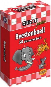 Schoolsupport leerkaarten Quiz it! Beestenboel