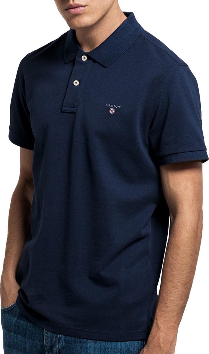 Gant 2201 Polo met korte mouwen - Maat XXL - Heren