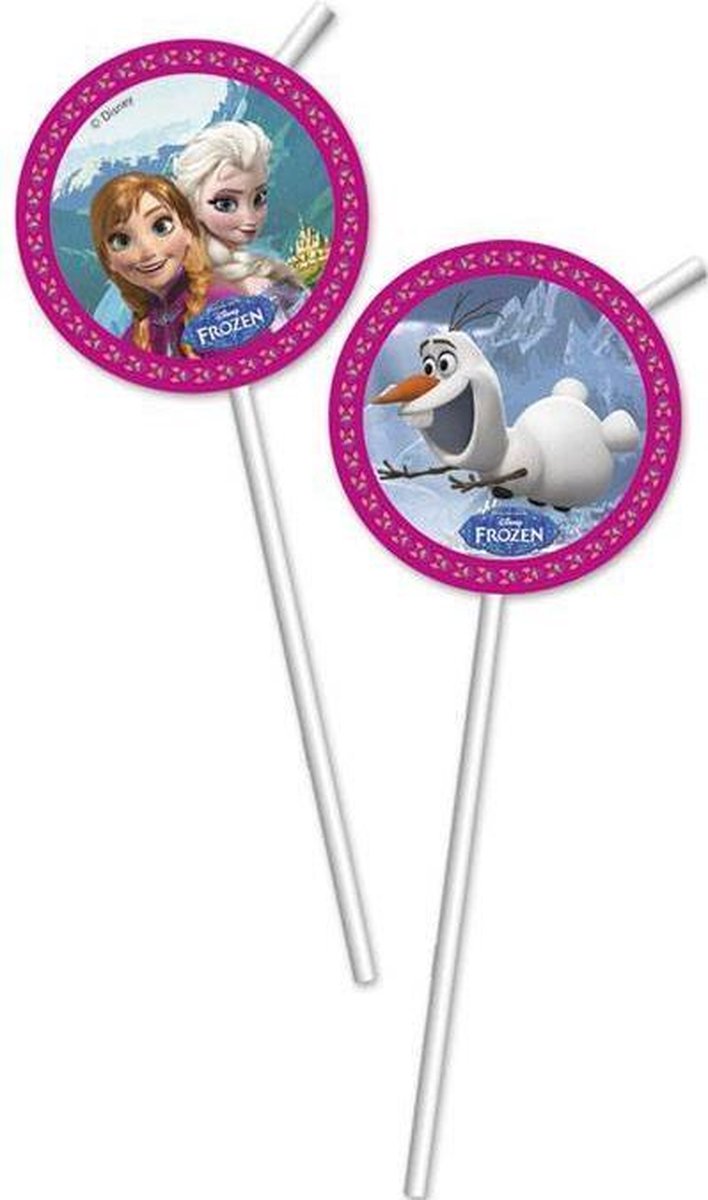 Frozen Rietjes 6 stuks