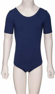 Balletpakje Megan Navy Blauw Met belt - Maat 0 - 3-5 Jaar