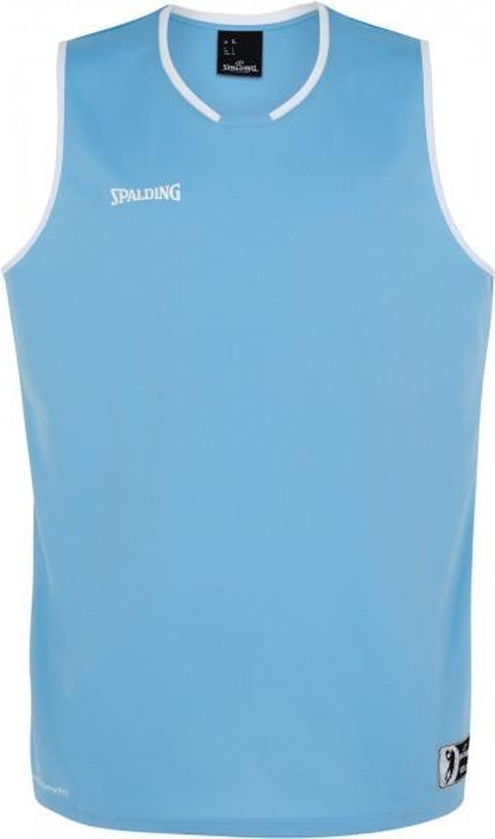 Spalding Move Tanktop Heren - Lichtblauw / Wit - maat S