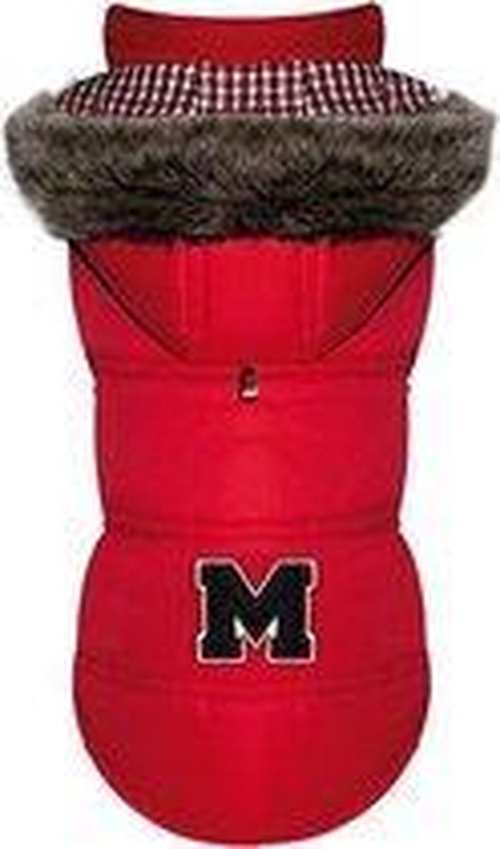 Hondenjas Luxe Couture Whistler Red - maat T32 - Milk & Pepper