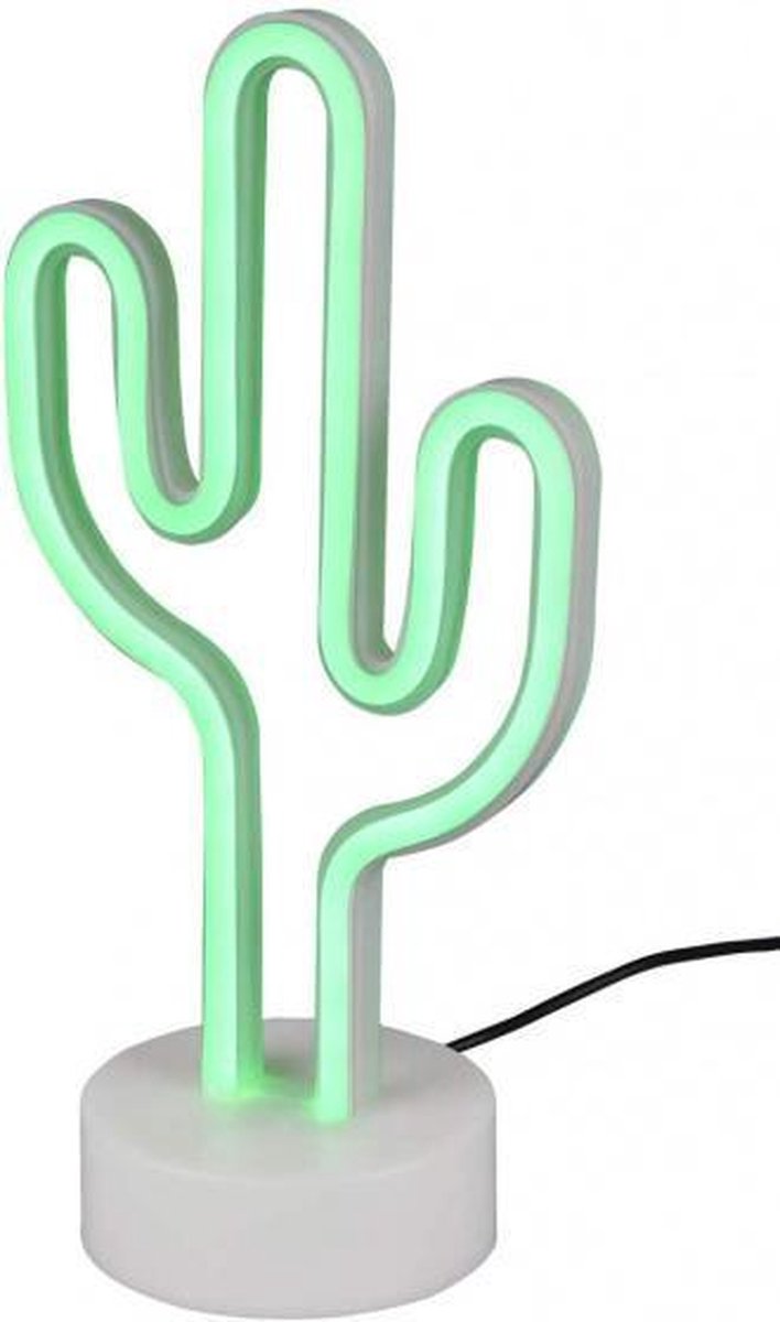 Reality Decoratieverlichting Cactus Led 15 X 29 Cm Wit