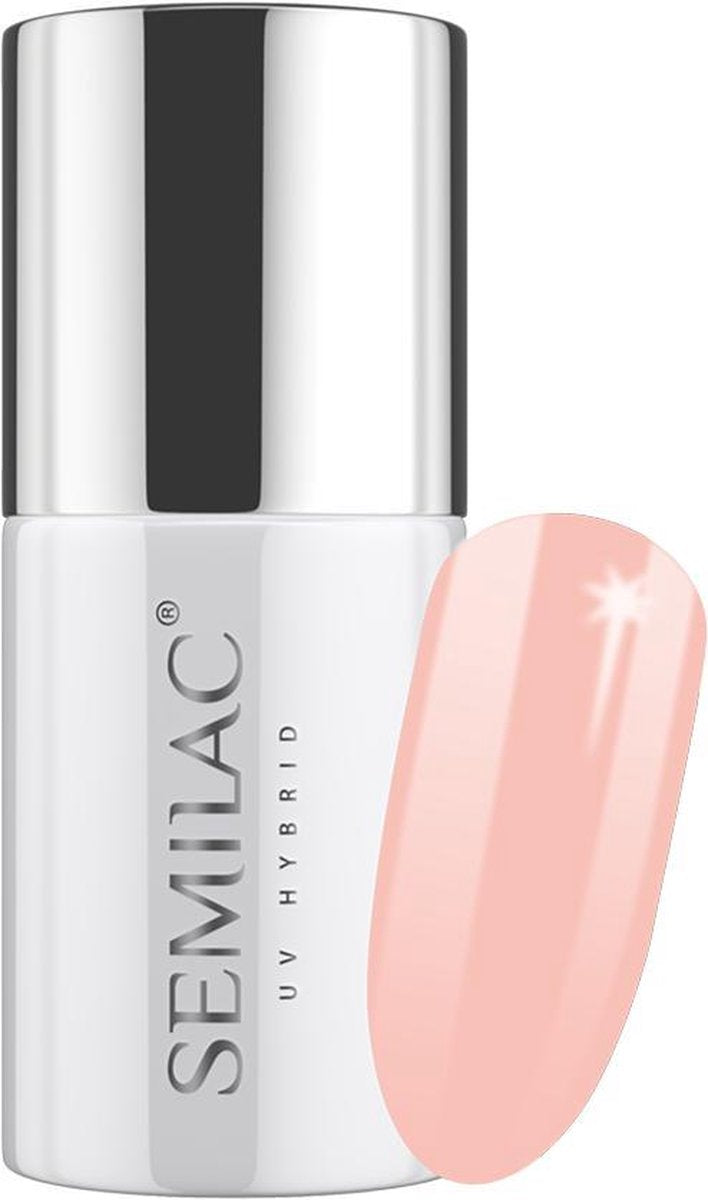 211 Semilac UV Hybrid Gel Nagellak Light Peach 7 ml.
