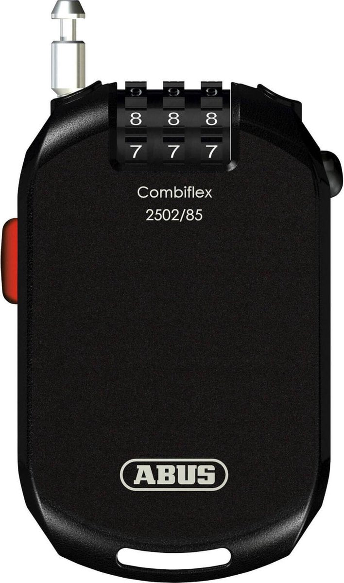 ABUS Combiflex Kabelslot - 2502/85 C/SB - Zwart