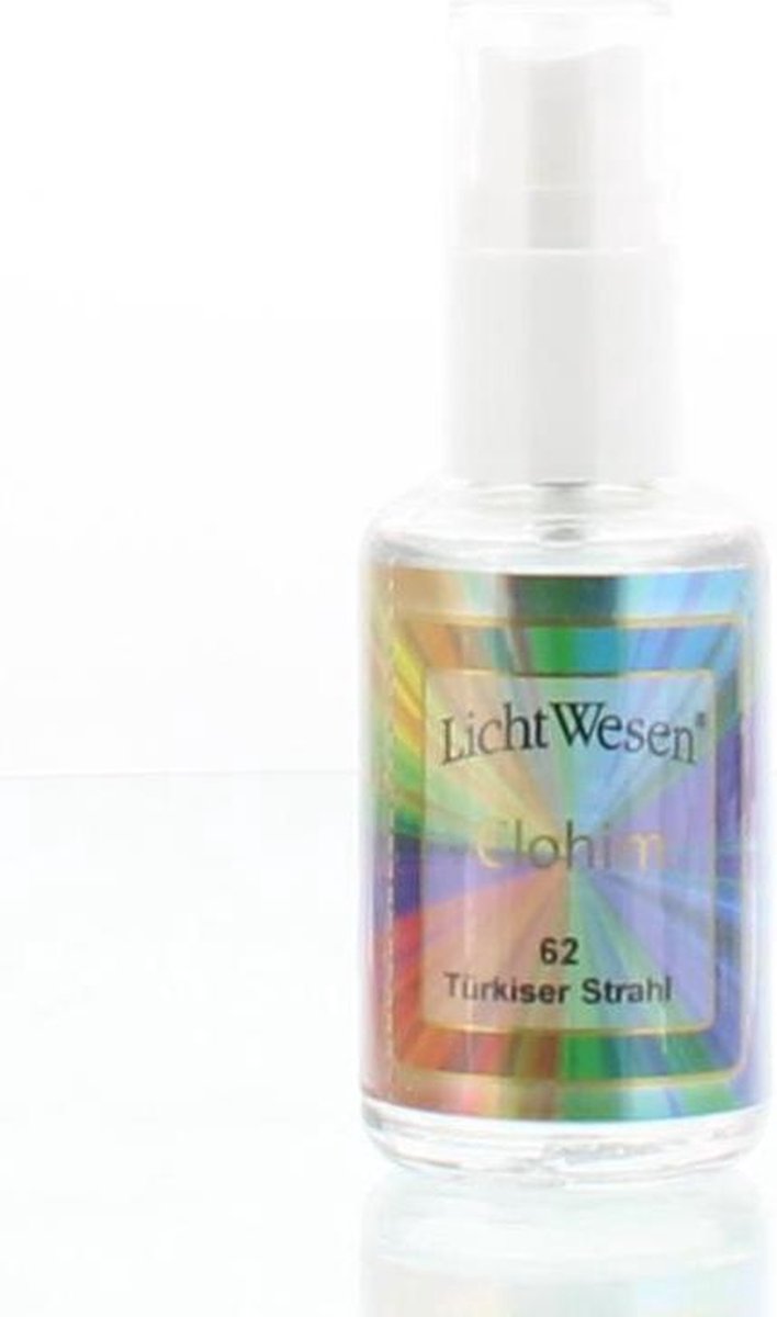 Lichtwesen Elohim tinctuur goudwater 62 turkis