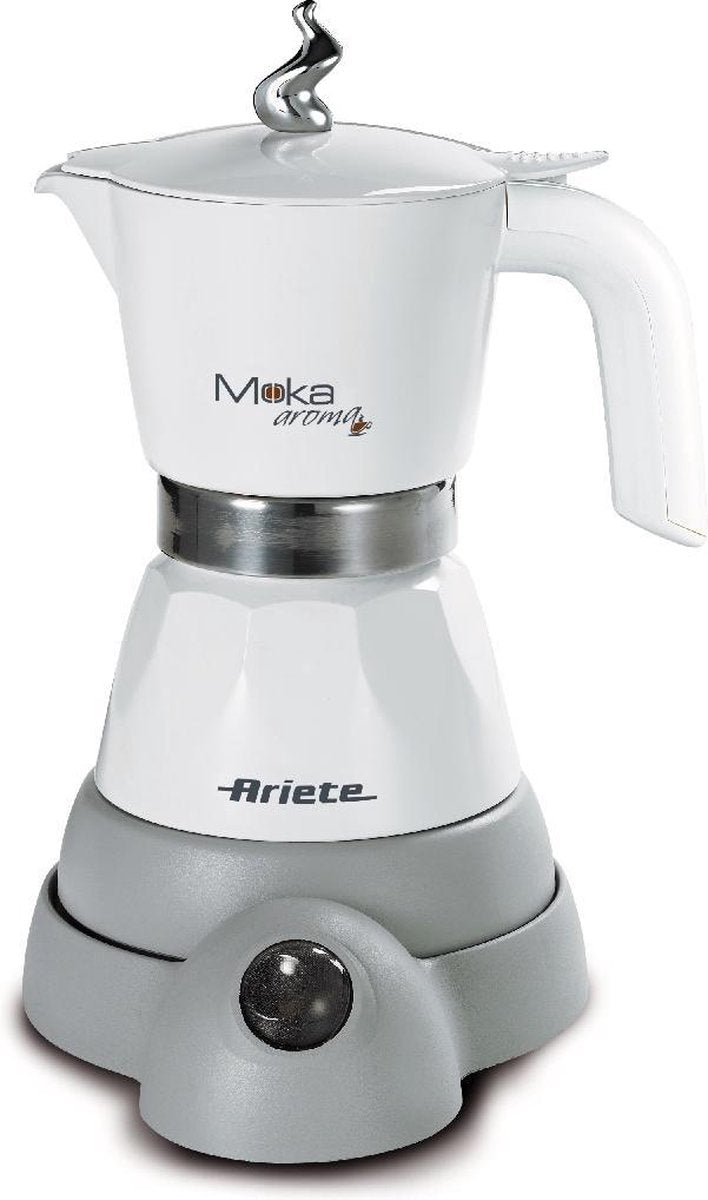 ARIETE 1358 Moka Aroma Italiaans elektrisch koffiezetapparaat - Wit
