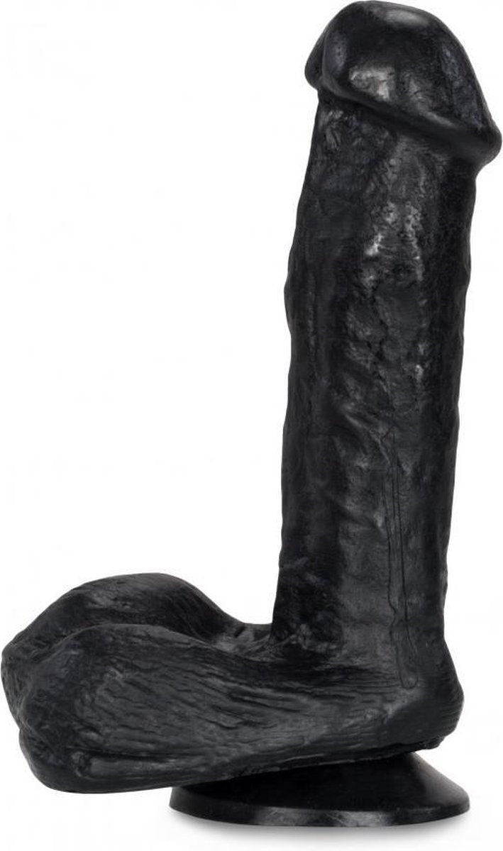 XXLTOYS - Leopold - Dildo - Inbrenglengte 17 X 5 cm - Black - Uniek Design Realistische Dildo – Stevige Dildo – voor Diehards only - Made in Europe