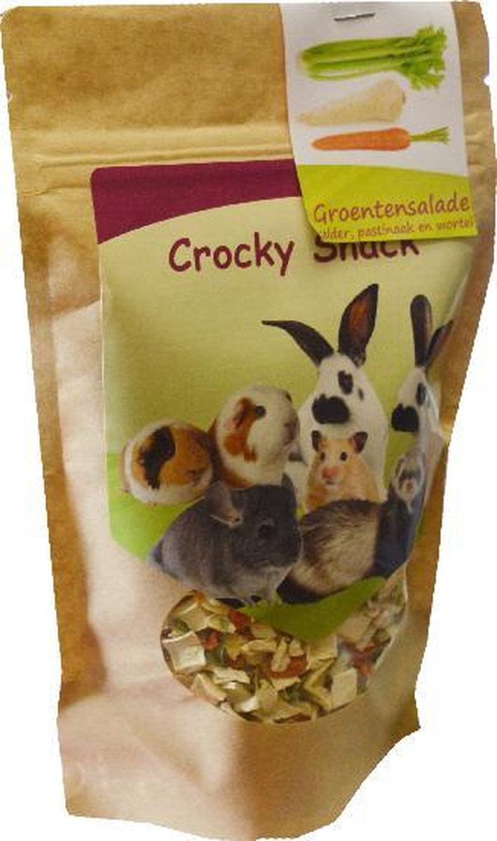 Crocky Snack groentensla 140g