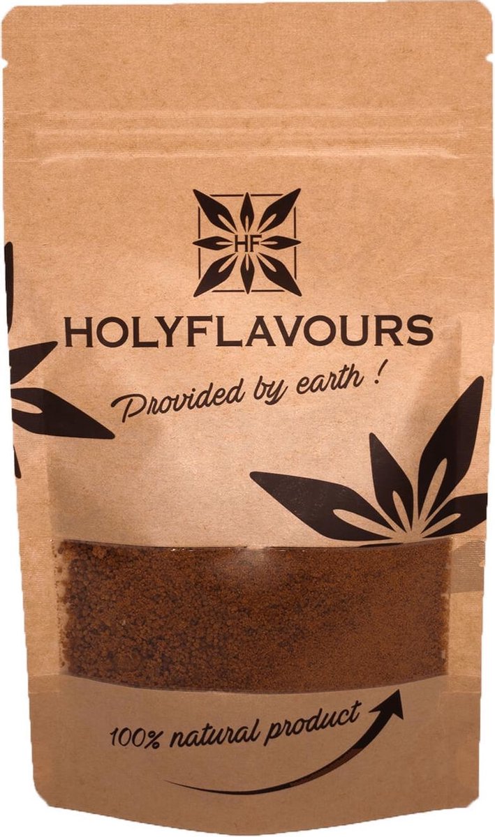 Kokosnoot Palmsuiker Arenga - 100 gram - Holyflavours -  Biologisch gecertificeerd