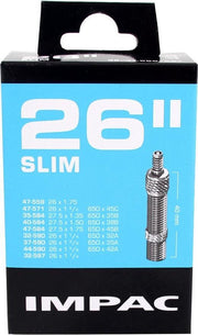 Binnenband 26x175235 3247-559590 impac blitz dv26 slim - ZWART