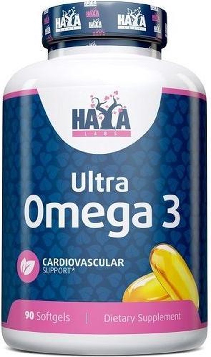 Ultra Omega 3 Haya Labs 90softgels