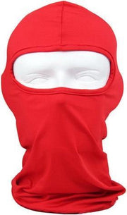 Bivakmuts voor Snowboarden - Skiën - Wielrennen - Schaatsen - Nekwarmer - One Size - Volwassenen - Rood