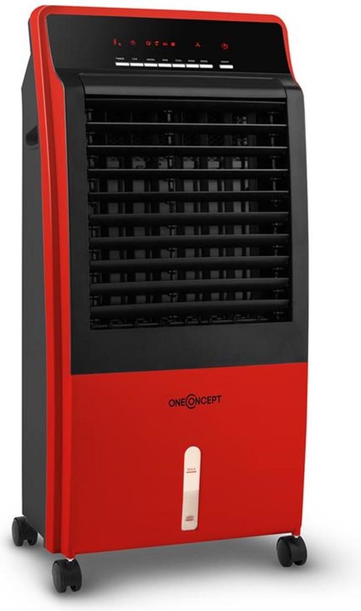 oneConcept CTR-1 4-in-1: luchtkoeler / ventilator / luchtbevochtiger / luchtreiniger - 3 snelheden - 360 m³/h - 8 liter - timer - afstandsbediening