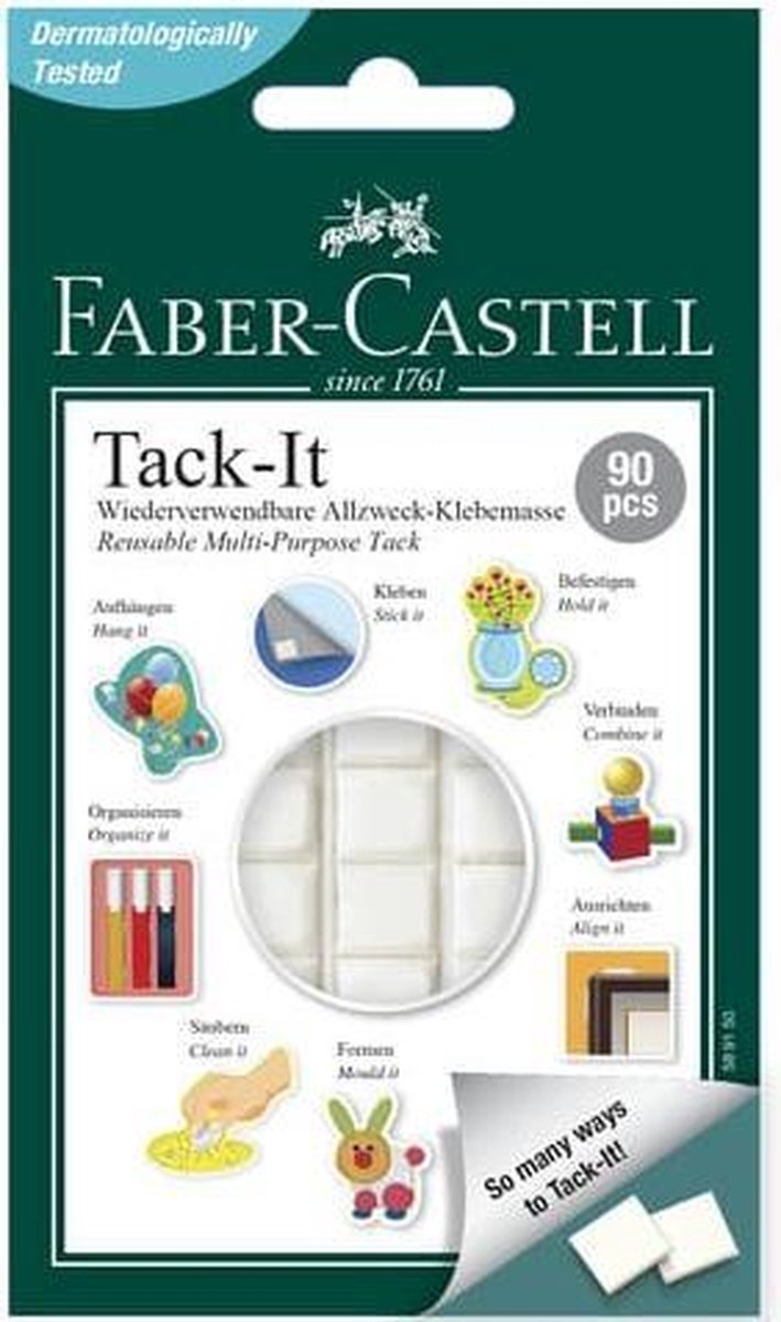 Tack-it FC zelfklevend 50g - wit