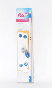 Sorbo Multivloerreiniger -Telescoopsteel - Tot 130cm -  Inclusief 10 schoonmaakdoeken