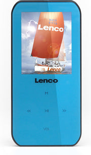 Lenco Xemio-655 Blue - MP3 speler met SD en USB ingang - 4 GB - Blauw