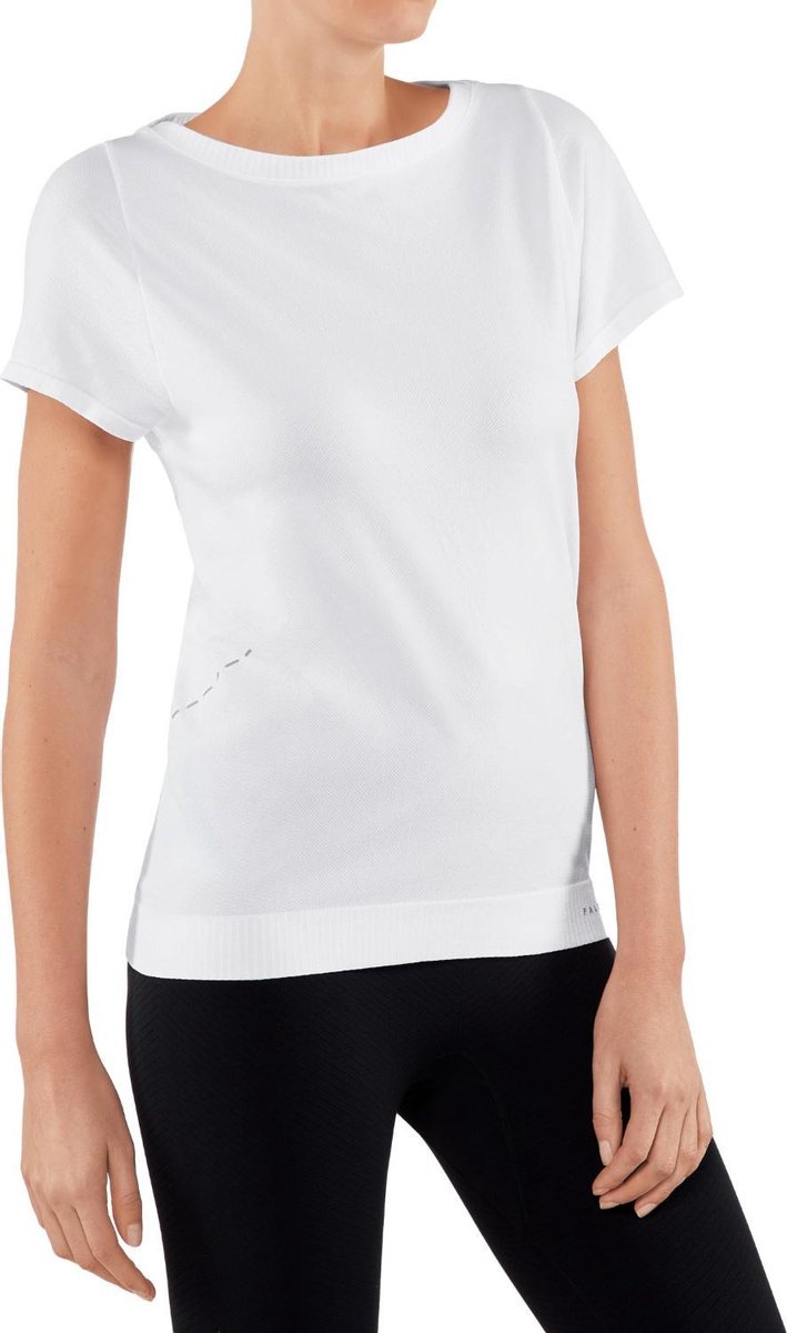 FALKE Active T-Shirt Dames 37929 - Wit 2860 white Dames - M/L