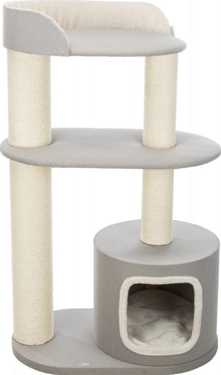 Trixie krabpaal xxl salva 3 verdiepingen taupe 78x48x128 cm