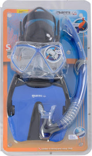 Mares Coral Pirate Set - Snorkelset - Kinderen - Maat 28-31 - Blauw