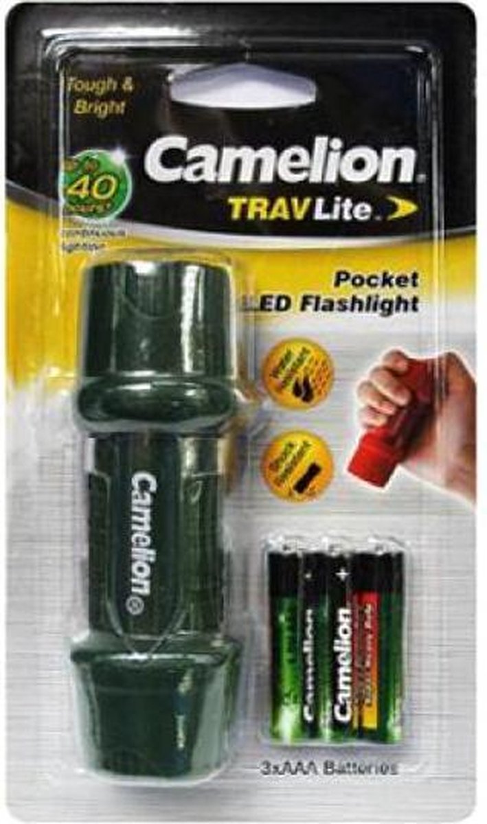 Camelion TravLite HP7011 Mini-zaklamp werkt op batterijen LED 45 lm 40 h 53 g