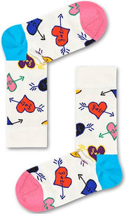 Happy Socks Linda And Jonny Heart RAM01-1300-36-40