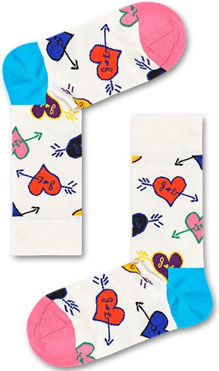 Happy Socks Linda And Jonny Heart RAM01-1300-36-40