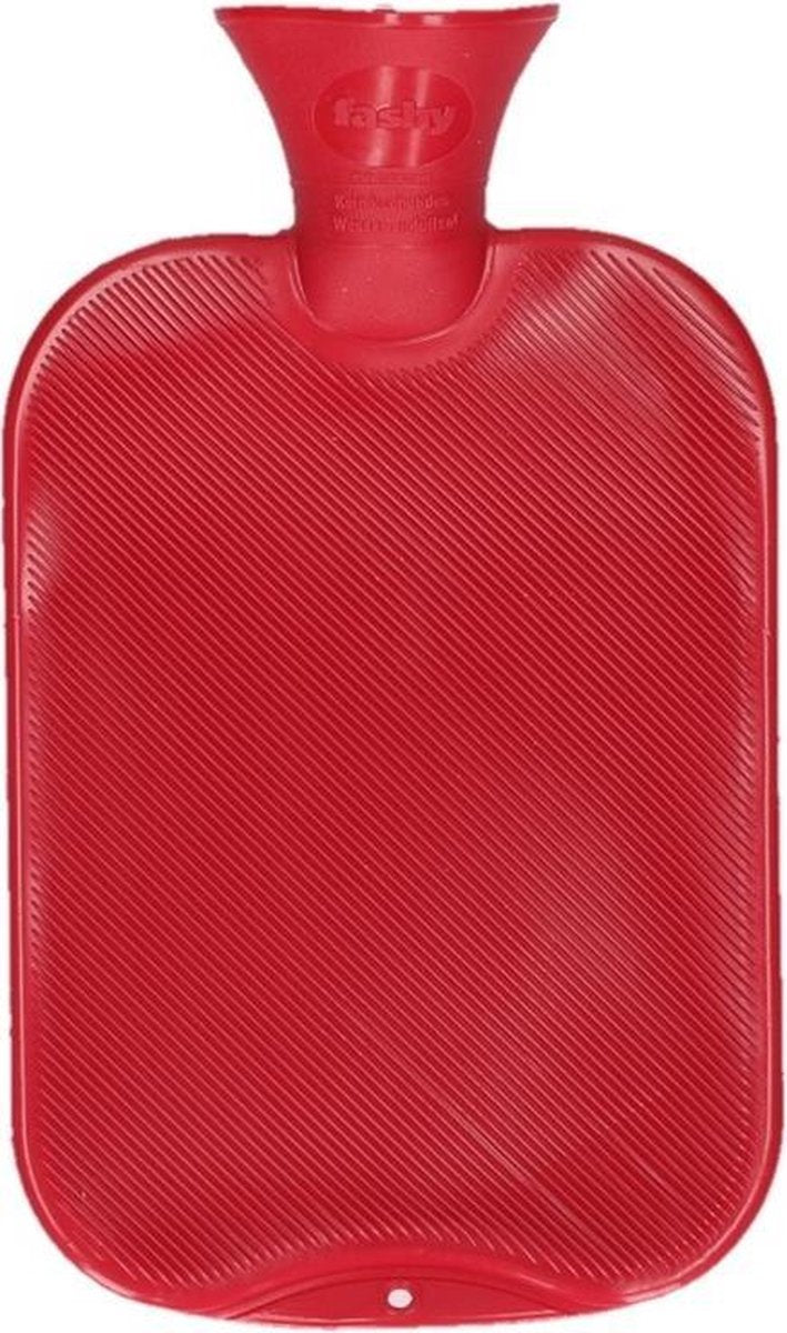 Kruik rood - 2 liter - warmwaterkruik