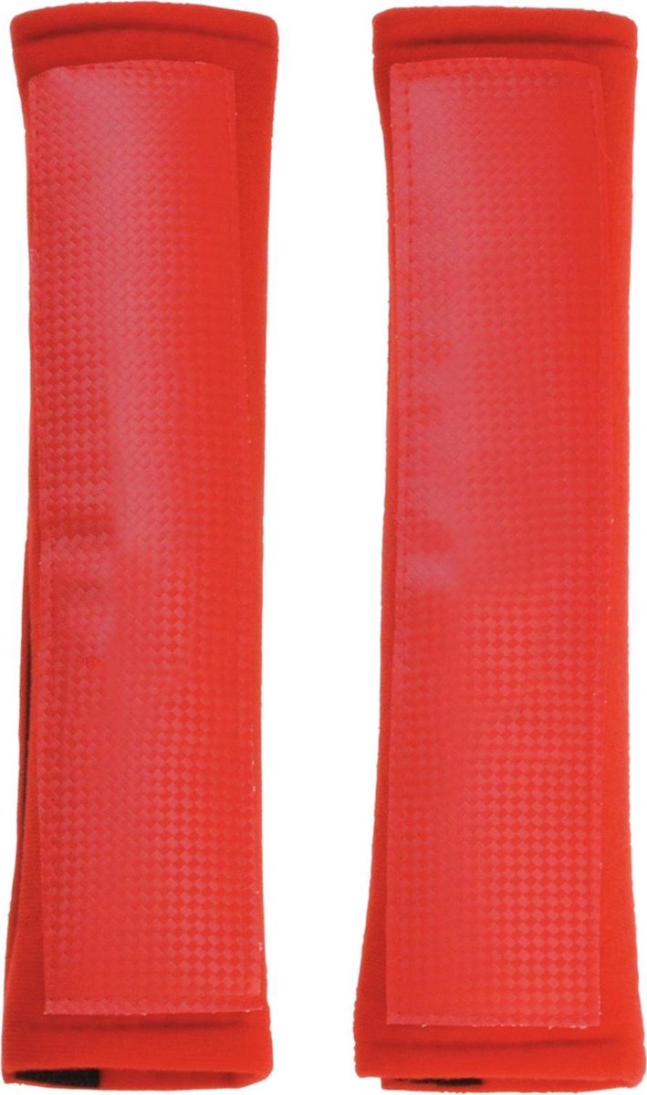 Automax Gordelbeschermhoes - auto interieur - set van 2 stuks - rood