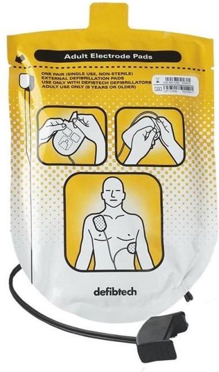 Defibtech Lifeline elektroden volwassene
