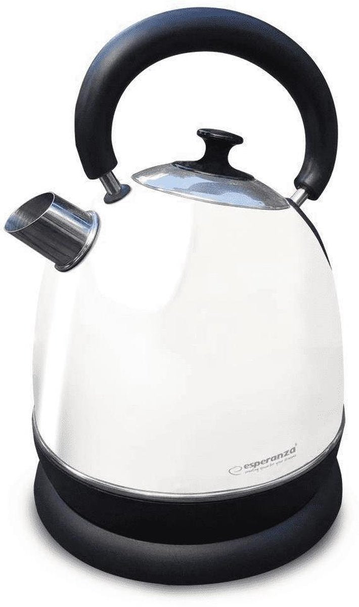 Esperanza Retro Waterkoker - Elektrisch - RVS Materiaal - 1.8 Liter - Wit
