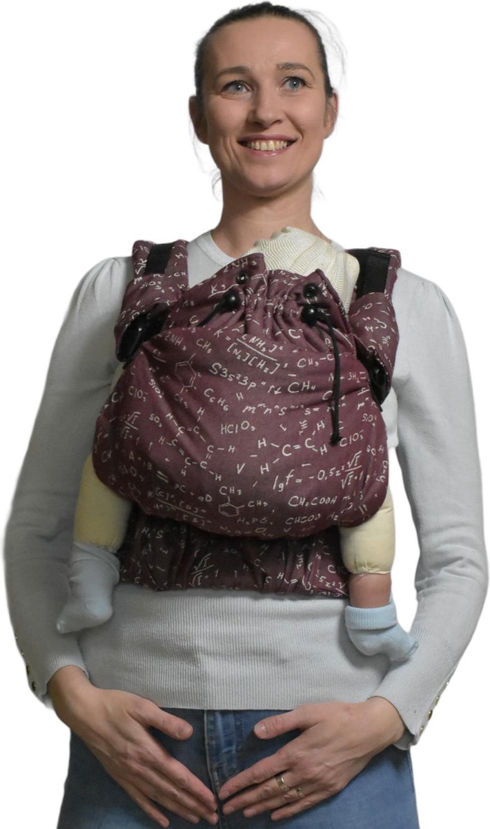 Yaro Hug Baby Draagzak Chemic Chianti