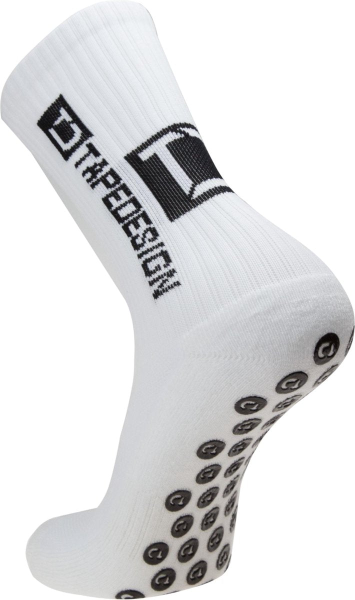 Tapedesign Allround Classic Gripsokken - Wit | Maat: 37-48