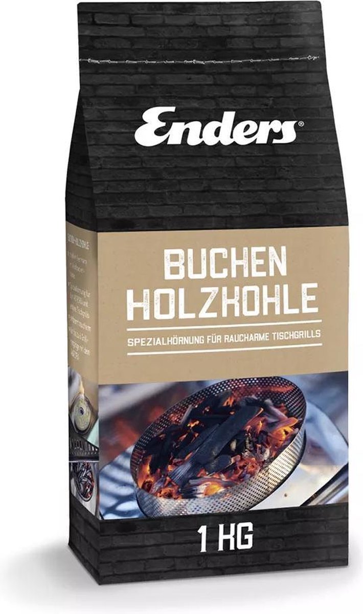 Enders Beuken houtskool 1 kg voor Enders Aurora & Aurora Mirro