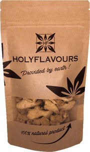 Gember Gesneden - 100 gram - Holyflavours -  Biologisch gecertificeerd