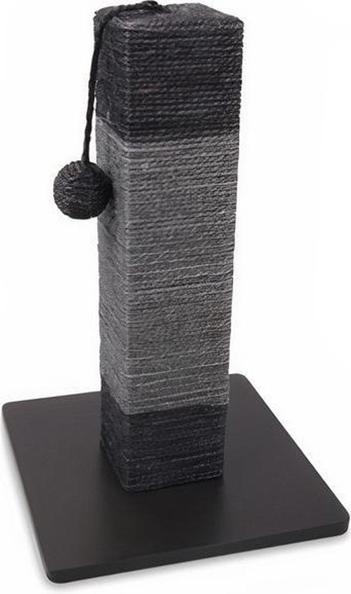 M-pets Krabpaal Ipala 30 X 46 Cm Sisal/jute Zwart/grijs