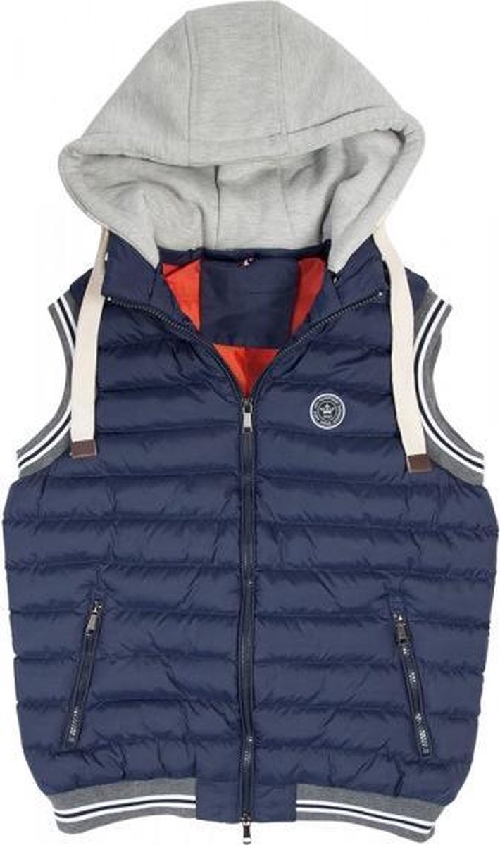PFIFF gewatteerd jasje met afneembare capuchon XL Donkerblauw