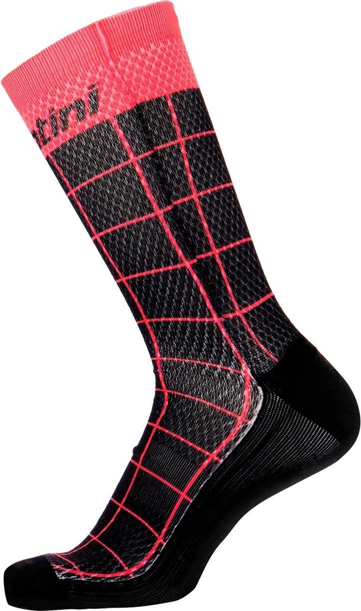 Santini Dinamo Medium Profile Printed Socks