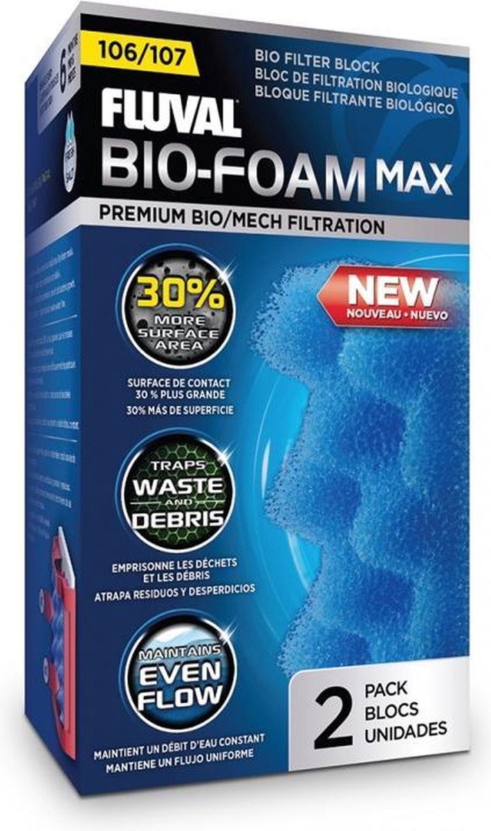 Fluval bio foam max 108