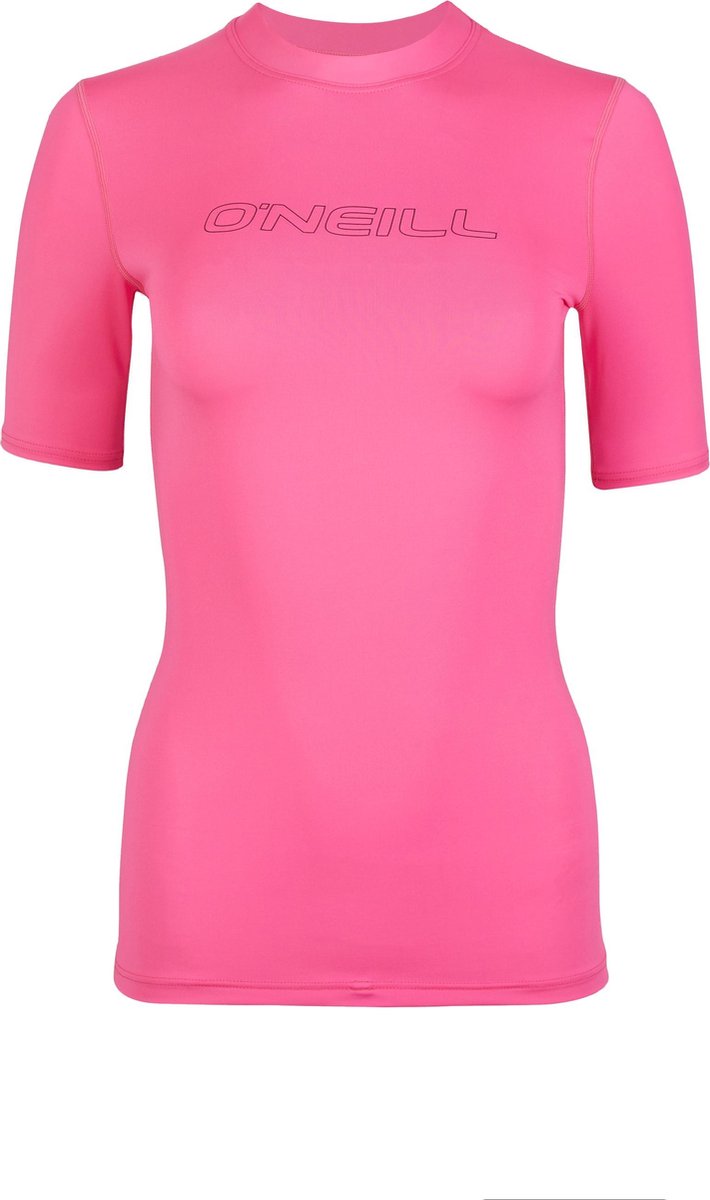 O'Neill - UV Zwemshirt voor dames - Bidart - Knalroze - maat M