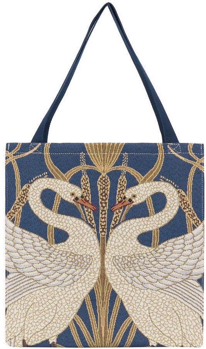 Signare Boodschappentas groot - Kunst - Gobelin - Swan - Walter Crane