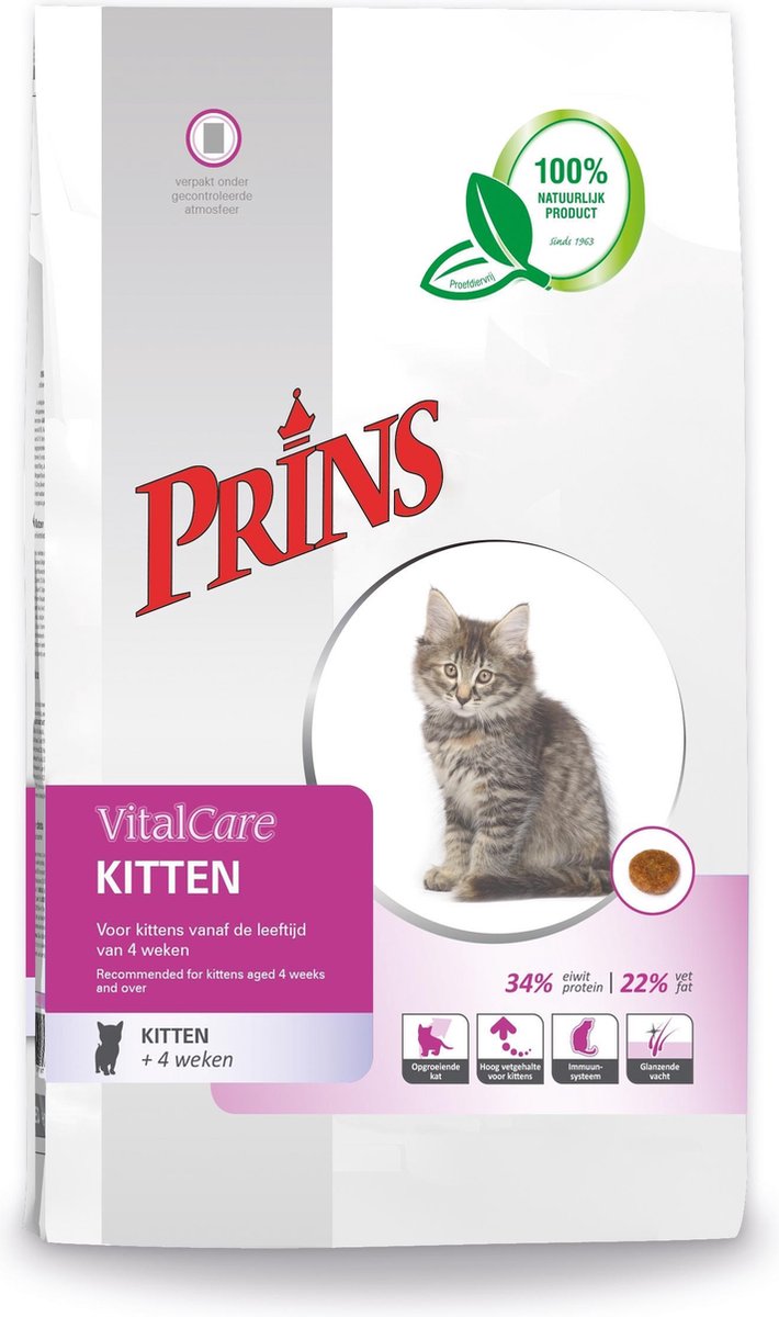 Prins VitalCare Kitten 5 kg. -  - 80009424