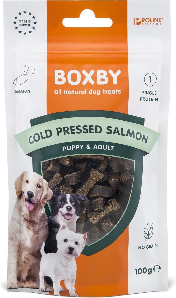 Proline Boxby - Graanvrij - Zalm - 100 g