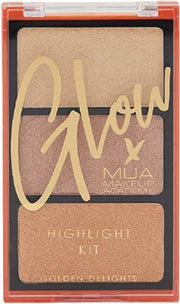 MUA Glow Hightlight Kit - Golden Delights