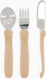 Twistshake Peuter Bestekset +12M Pastel Beige