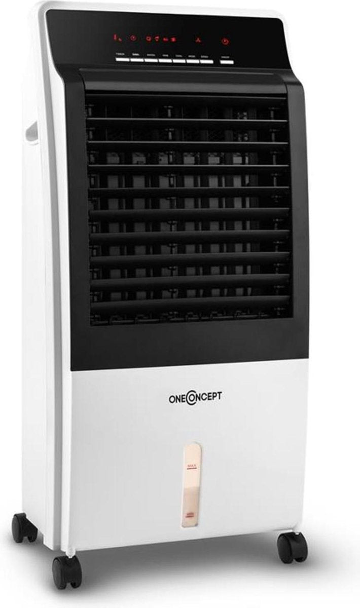 oneConcept CTR-1 4-in-1: luchtkoeler / ventilator / luchtbevochtiger / luchtreiniger - 3 snelheden - 360 m³/h - 8 liter - timer - afstandsbediening