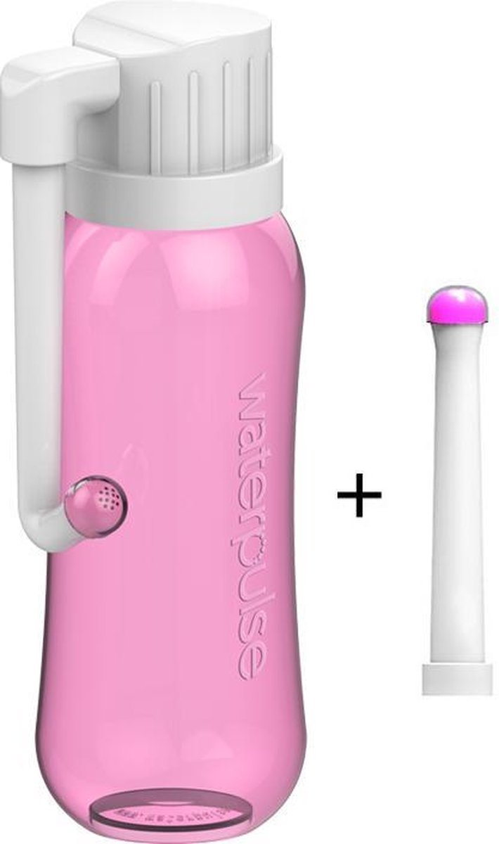 Waterpulse® Intieme Douche - Vaginale Douche - Bidet - Geschikt voor In- én Uitwendige Reiniging - Met 2 handige opzetstukken - Intieme Hygiëne - Vaginale verzorging